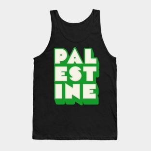 Palestine //// Retro Style Design Tank Top